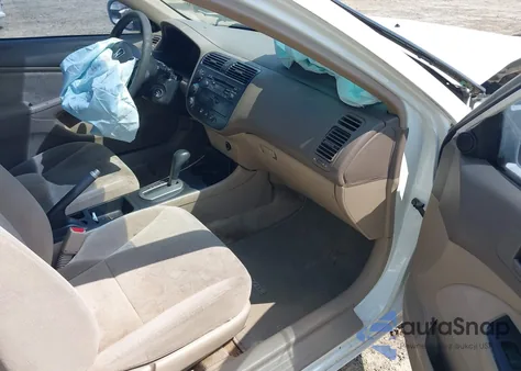 2002 Honda Civic Ex из США, поврежденный, VIN 1HGEM22952L087950